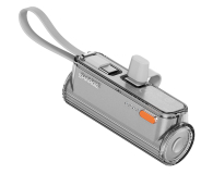 Sharge PowerBank Flow Mini 2 22,5W QC 3.0 PD 3.0 Szary - 1455943 - zdjęcie 1